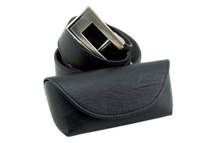 belt case M for sunglass black

