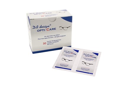 DB design® opti-Care blue with alcohol
50 boxes per 30 wet wipes


