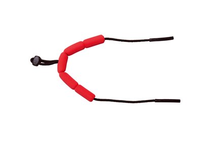 floating red cord black

