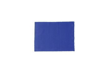 Microfiber 260g/m2 14x18cm zig-zag cut, blue