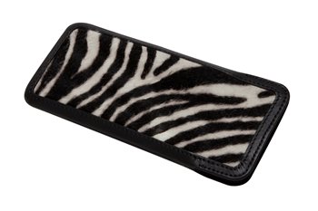 Leather Clic-Clac PONYskin robus giraffe line zebra